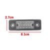 1 Pair License Plate Light Assembly For Volvo C30 2006-2013 Number Plate Light