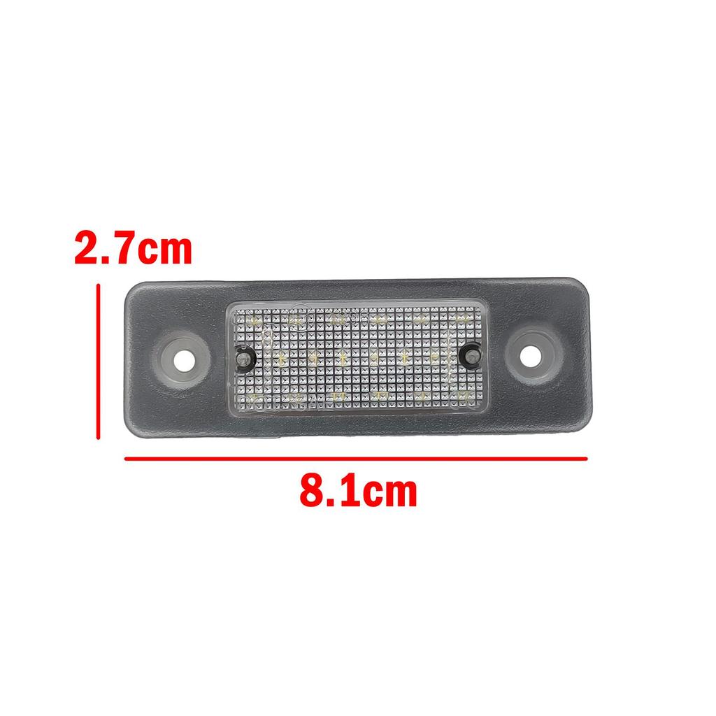 1 Pair License Plate Light Assembly For Volvo C30 2006-2013 Number Plate Light