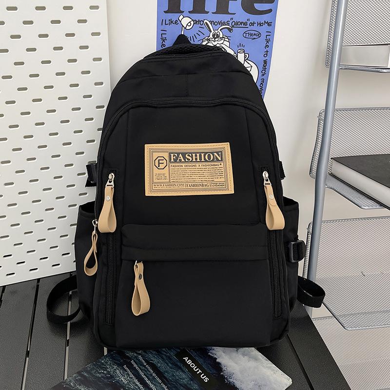 Schultasche Studentin Highschool-Mädchen Rucksack einfach große Kapazität Jungenrucksack