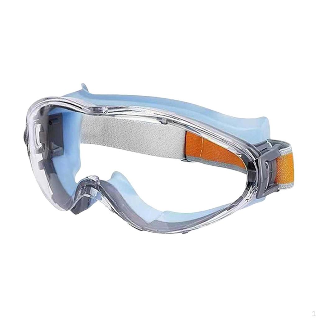 Safety Goggles Clear Lens Wide for Spraying Logging Home Improvement