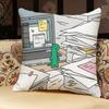 J-joguman Art Pillow Case Pillowcase, Double-sided Printed, Sofa Cushion, Bedroom Headboard Pillow