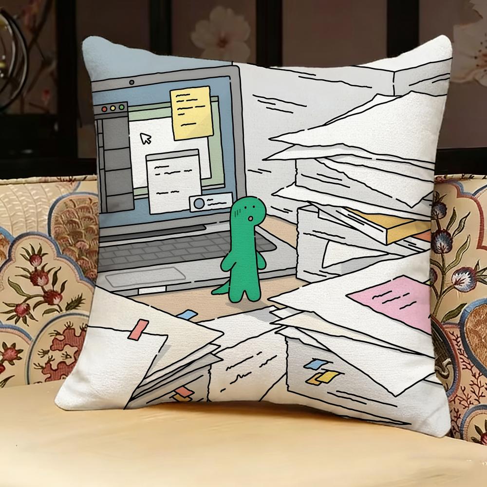 J-joguman Art Pillow Case Pillowcase, Double-sided Printed, Sofa Cushion, Bedroom Headboard Pillow