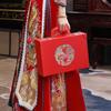 OEING Traditional Red Wedding Dowry Box