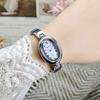 Famous Brand Oval Dial Bracelet Women Watches Fashion Women Gold Watch Strap Adjustable Bracelet Quartz Wristwatch Luxury Clock