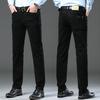 Men Slim Jeans Stretch Denim Pants Fashion Business Casual Loose Straight Trousers Plus Size Clothing Brand 28 44
