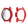 For Huawei Watch GT2 46MM Oil-injected PC Shell +9H Tempered Glass Film Integrated Protective Shell(White)