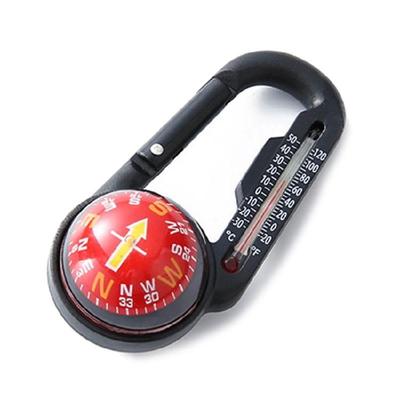 Outdoor Compass with Temperature Gauge Reliable Survival Tool Emergency Kits