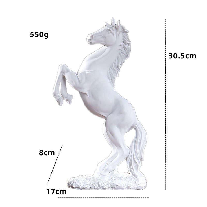 Nordic Horse Resin Statue Sculptures Figure Abstract Ornaments For Figurines Interior Sculpture Room Home Decoration Crafts