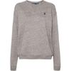 Polo Ralph Lauren Logo Print Crew Neck Pullover Long Sleeve Sweatshirt Women sweatshirt Gray 211943006-004