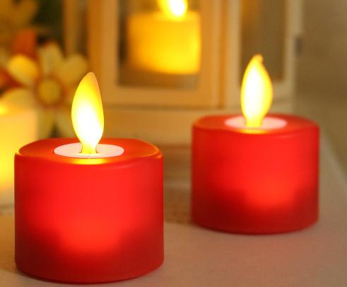 24-Pack ABS Rocking Tea Wax LED Candle Festive decoration Christmas proposal confesses birthday candle romance LED Candles