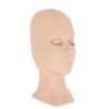 Detachable Single Fold Eyelid Lash Mannequin Head Silicone Eyelash Training Model for Makeup Practic