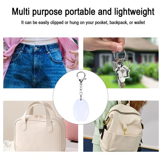 Yousheng Night Light Pendant Handbag Light with Touch Sensor LED Built-in Rechargeable 120mAh Battery Compact Portable Bag Light