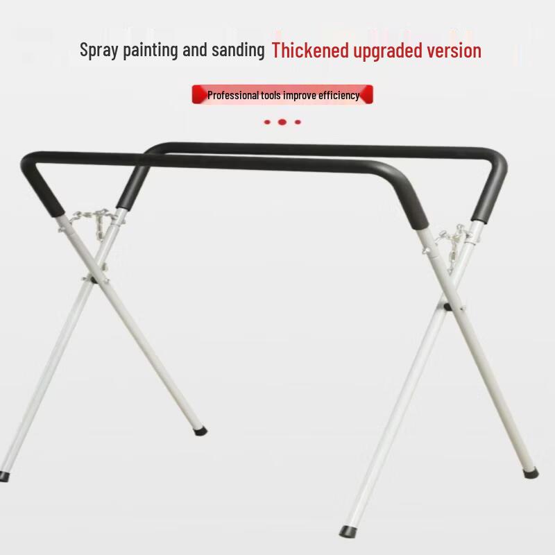 Aokewen Two-Wheel 5-Hook Car Bumper Paint Stand