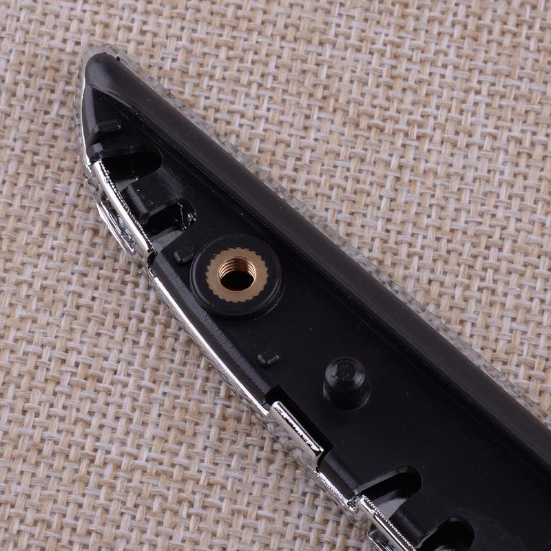 1 Pair 51137117241 51137117242 Left & Right Chrome Front Hood Grille Molding Cover Trim Fit for BMW 3-Series 330i E90 E91 2007