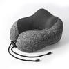 Cationic Travel Neck Pillow Slow Rebound Memory Foam U-shaped Pillow Comfortable Soft Car and Airplane Neck Pillow Office Nap