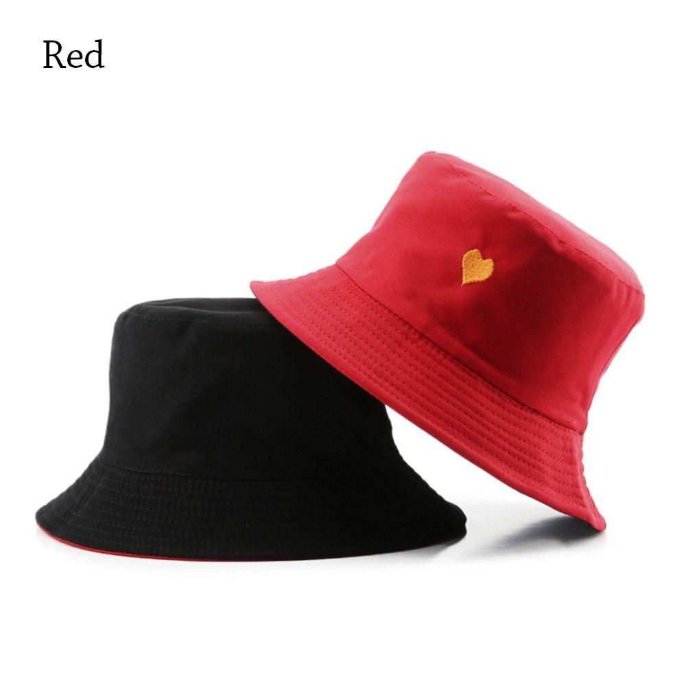 New Double-Sided Bucket Hat Women Men Beach Anti-UV Sun Hat Wide Brim Visors Foldable Portable Summer Fisherman Panama Cap