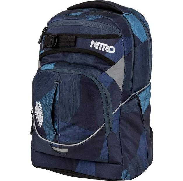 

Рюкзак Nitro Hero fragments blue