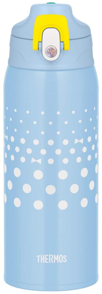 Thermos Vacuum Insulated Two-Way Bottle, 0.8L/0.83L, Mint Dot, FJJ-800WF MTD