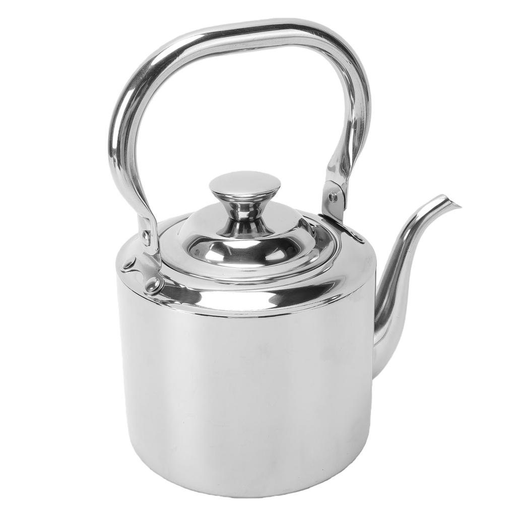 Stove Top Tea Kettle with Infuser 304 Stainless Steel Teapot with Top Handle for All Stovetops