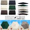 Umbrella Replacement Canopy Polyester 2M 6Ribs Outdoor Patio Umbrella Top Cover for Market Home