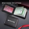FVNH3 1Pcs Car Driver License Storage Bag Wallet ID Card Protective Sleeve For Mercedes Benz AMG Smart W205 C300 W203 W206 W108 W124