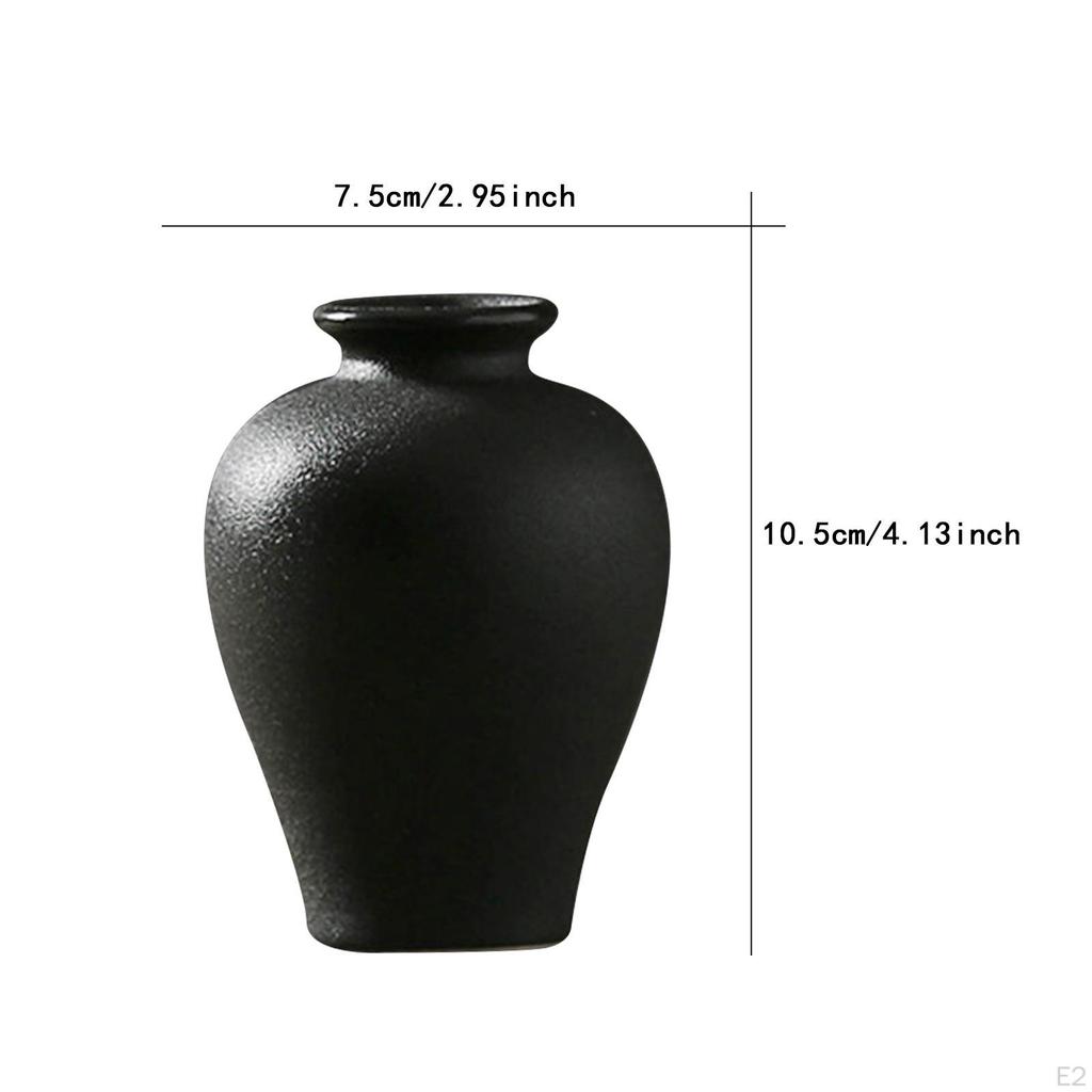 Artistic Ceramic Container for Flowers On Bookshelf Or Table