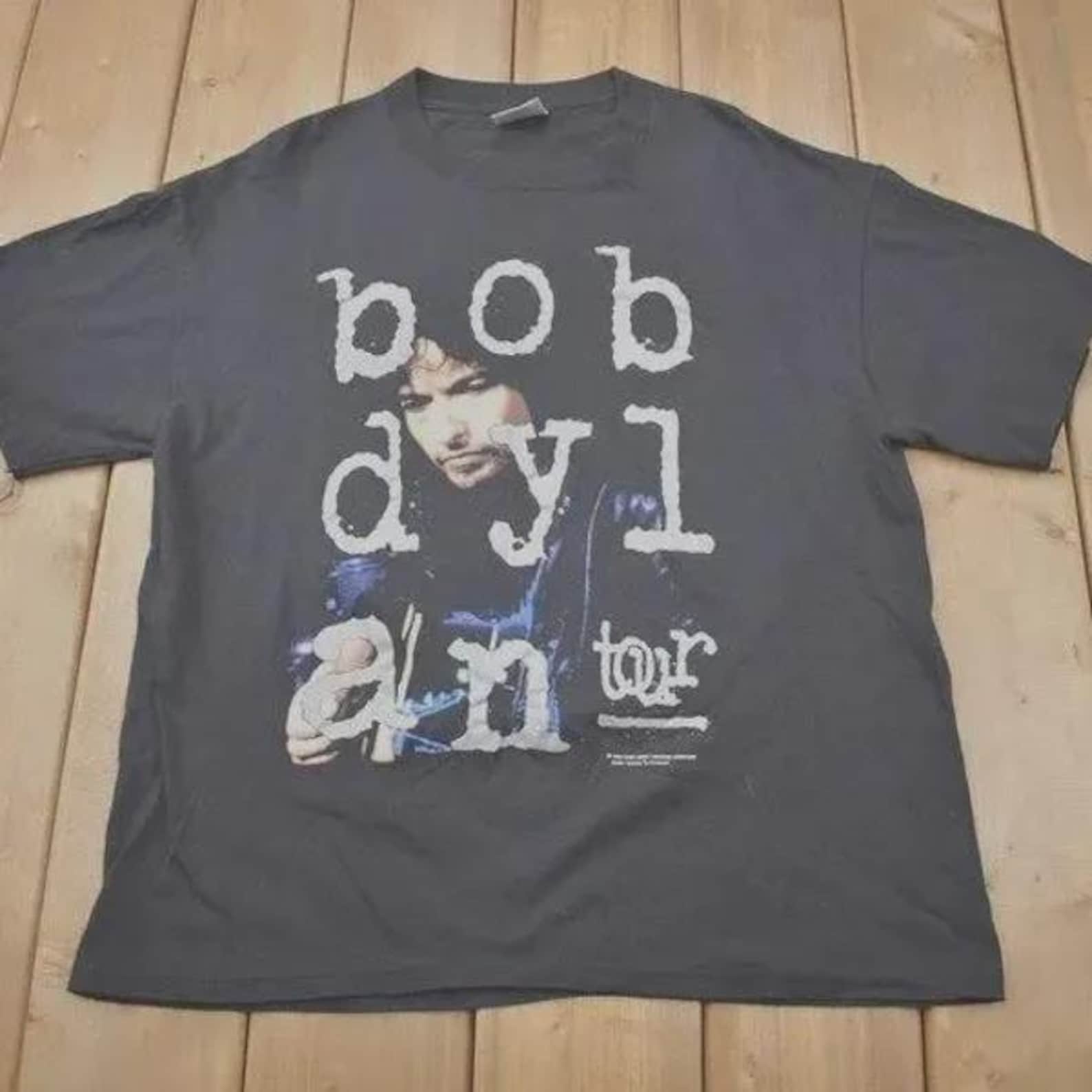 Vintage Graphic 1992 Bob Dylan Tour T-shirt Size S-3XL 4XL