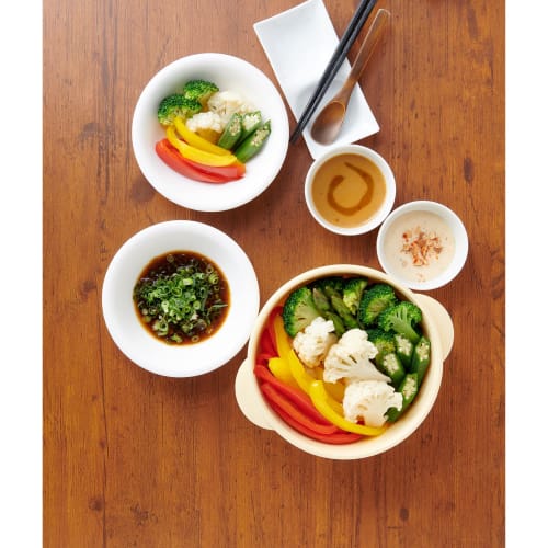 Ebisu Embale Fácil, Legumes Saudáveis Cozidos no Vapor, Tamanho Grande, Estilo Micro-ondas, PS-G305