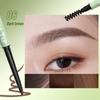 10 Color Ultra Fine Triangle Eyebrow Pencil Precise Brow Definer Long Lasting Waterproof Morandi Cool Brown Eyebow Makeup