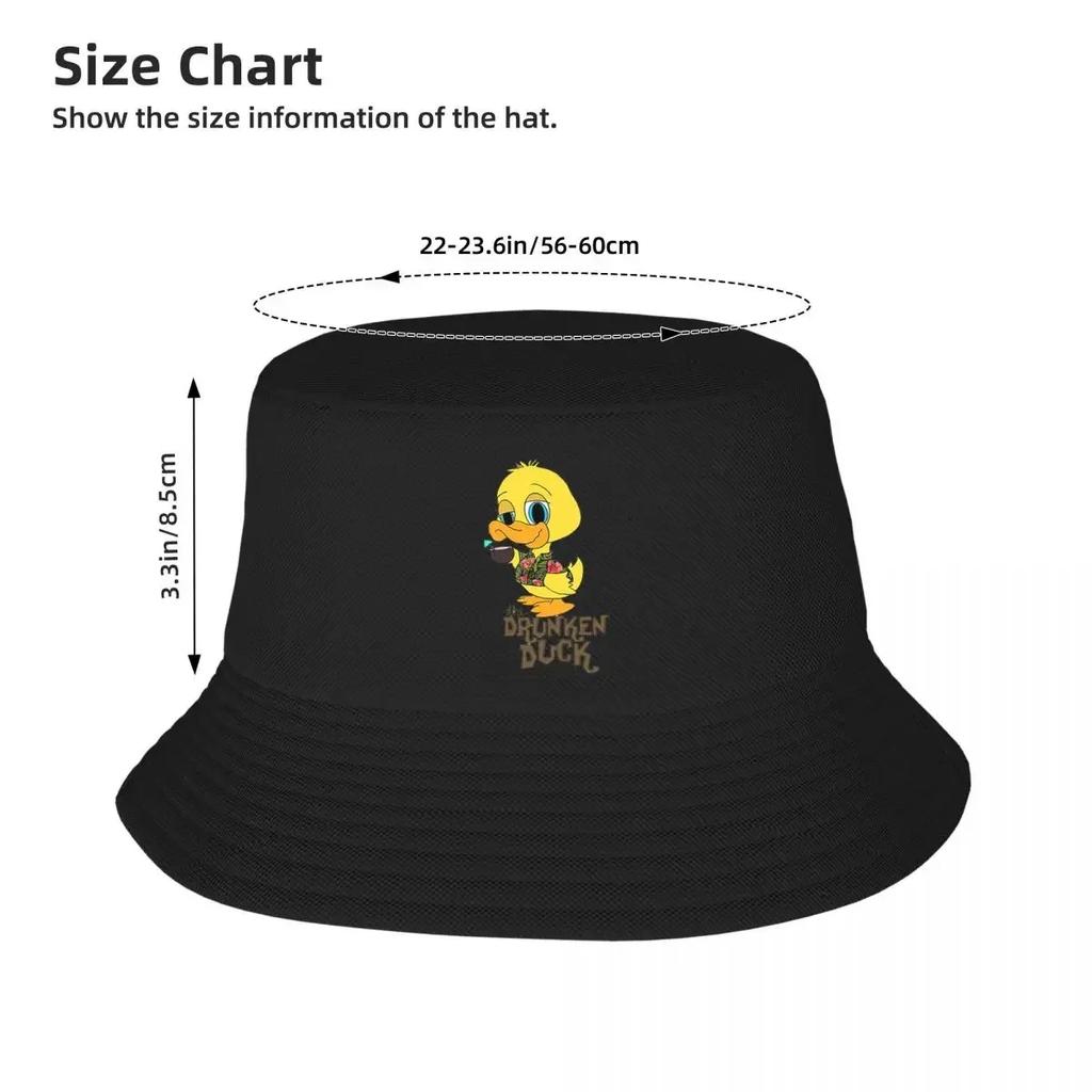The Drunken Duck Bucket Hat Panama  Children Bob s Outdoor Cool Reversible Fisherman s For Summer Beach Fishing Caps