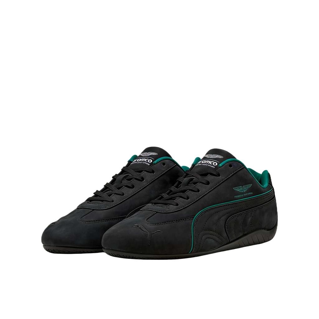 Aston Martin Aramco F1 x Puma Team Speedcat Schwarz Grün Lux Herren Sneaker Grün-Lux------Details 309137-01