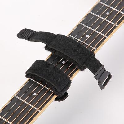 Elektrisk Gitarr Dämpningsrem Justerbar Längd Rem Gitarr Dämpningsband Fiber Gitarr Dämpare Gitarrsträng Dämpare Dämpare