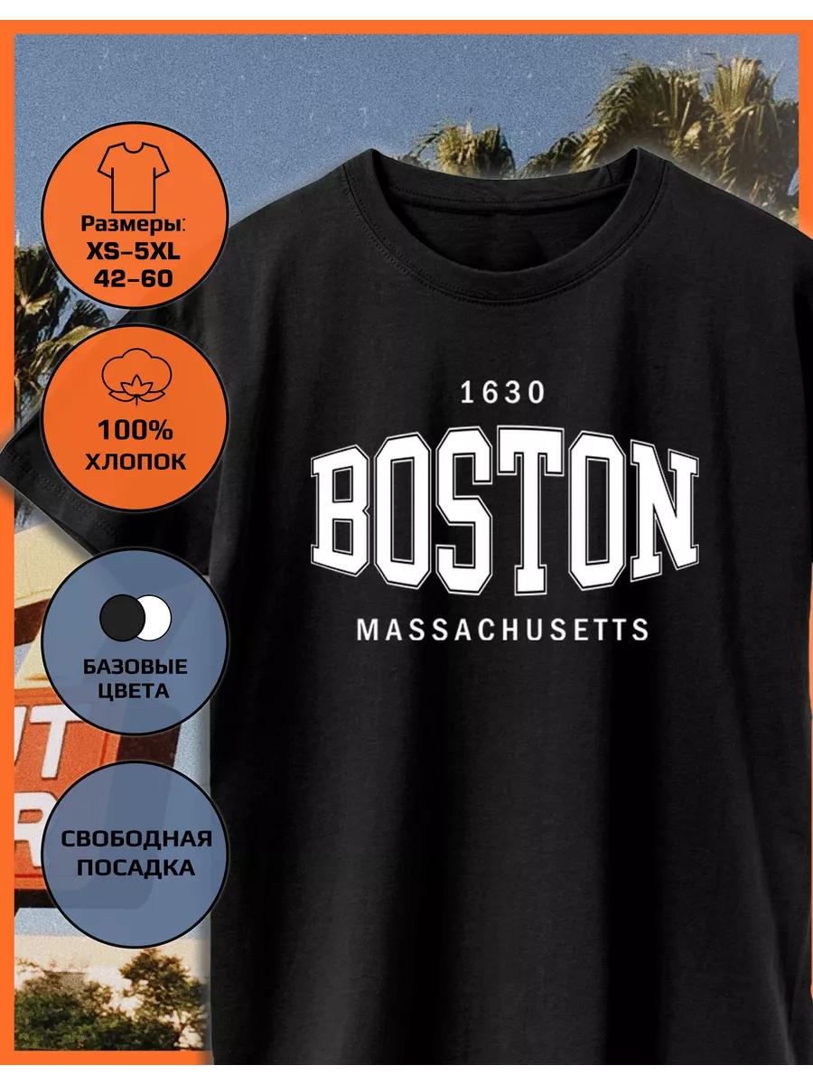 T-shirt with the print of the city of America Boston 3XL