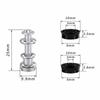 Kit Pistoncino Leva Freno Bicicletta ad Alte Prestazioni 2 Set per Shimano XT M785/M8000/SLX M7000