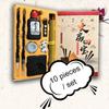 10 Pcs/Set Chinese Calligraphy and Painting Kids Art Gift The Scholar's Four Jewels Brush Copybook Writing Calligraphy Ink Paper