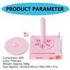 Portafilo Multiuso Organizzatore per Gomitoli con Supporto per Telefono e Scorrimento per Lavoro a Maglia e Uncinetto Dispenser per Filo