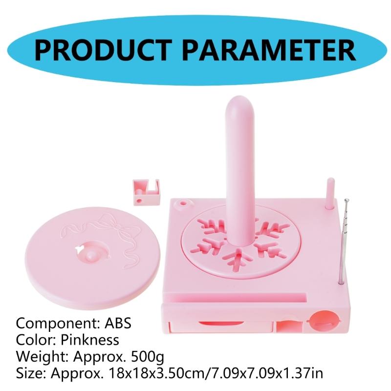 Portafilo Multiuso Organizzatore per Gomitoli con Supporto per Telefono e Scorrimento per Lavoro a Maglia e Uncinetto Dispenser per Filo