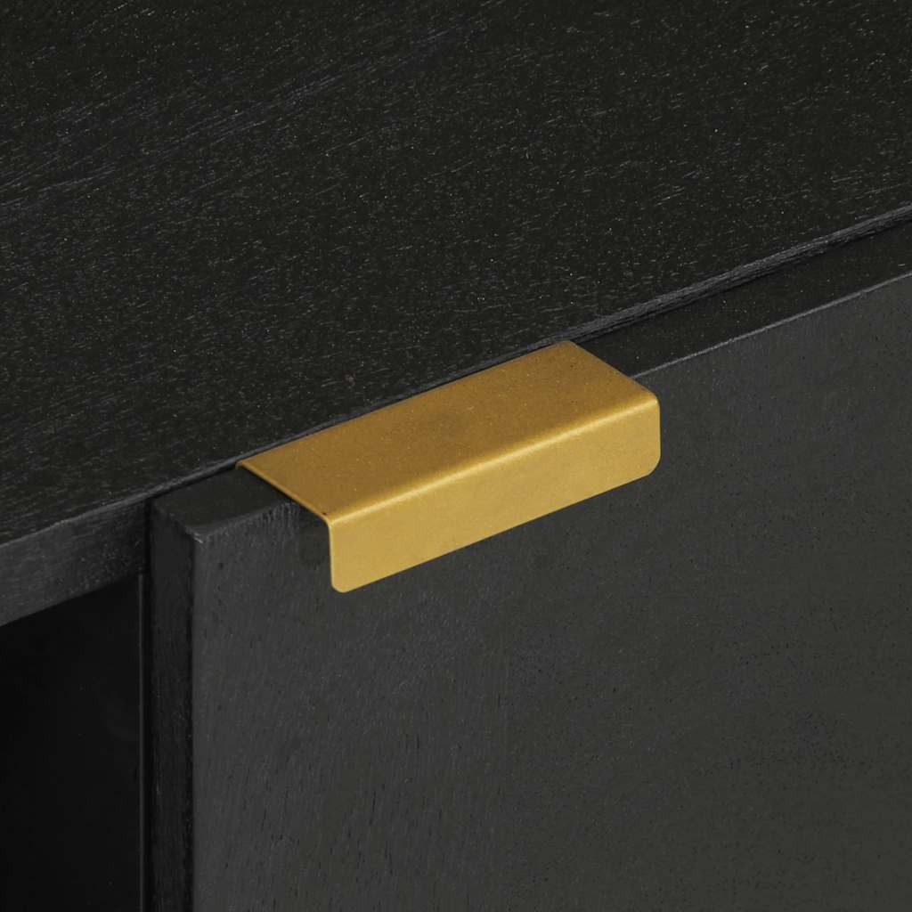 TV Cabinet Black 80 x 33 x 46 cm Particleboard
