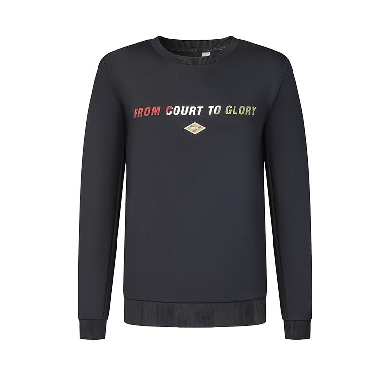 

New FILA Sweatshirt Men s RD Royal Blue A11M443202FNV 175/96A/L