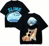 Maglietta Anime Lover Slime Rimuru Harajuku Cotone Nuovo Modello High Street Retrò Oversize Unisex p