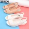 Summer Slope with Plastic Sandals Women Models Fish Mouth Shoes Hole Shoes Non-slip Soft Plastic Beach Women Shoes