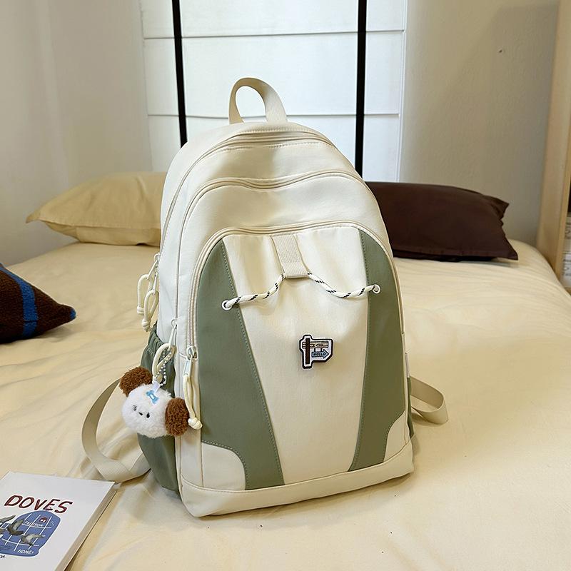 Schoolbag American retro campus schoolbag junior high school girl high school student backpack male tide large capacity travel light backpack