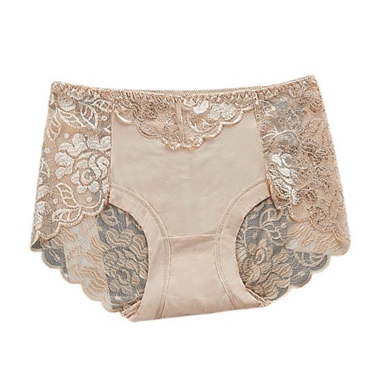 Trendy Damen-Slips mit mittlerer Taille, schützend, bequem, sexy, antiseptische Damen-Unterhosen zum Tragen unter der Kleidung