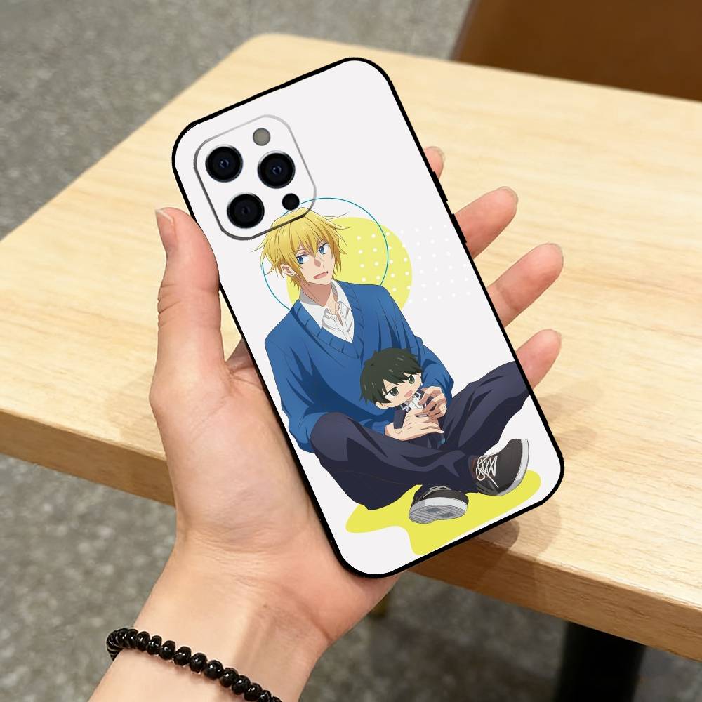 Sasaki To Miyano BL Phone Case For iPhone 17,16,15,14,13,12,11 Plus,Pro Max,XS,Soft Silicone Black Cover