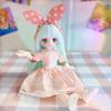 with Clothes BJD Doll with Clothes 3D Eyes Simulated Eye Simulated Eye Hinge Doll Removable Joints Cartoon Removable Joints Doll