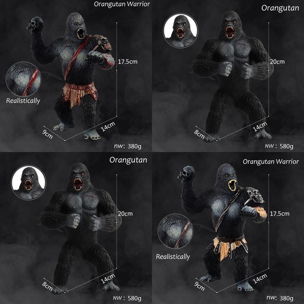 King Kong Gorilla Model Figure Skull Island Toy Adorned With Realistic Details For Kids And Adults