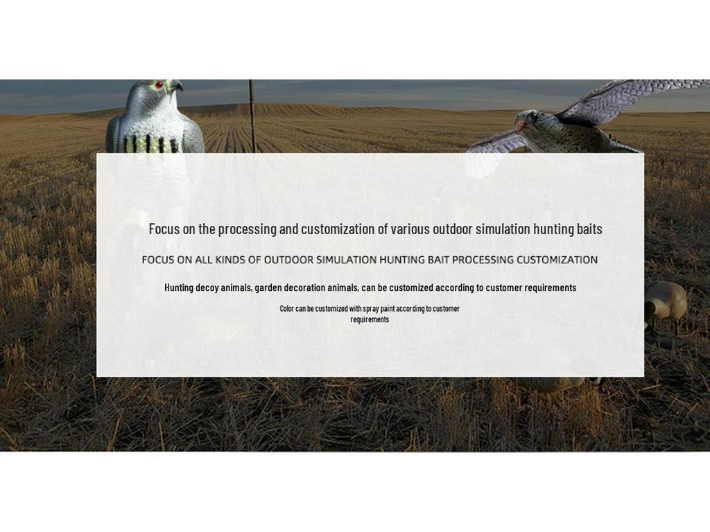 Simulated Eagle Garden Ornament & Mouse Repellent