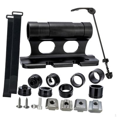 Bike Fork Lock Mount Block Bicycle Front Quick Release Equipment Bikes Rack Fixed Clip for Car