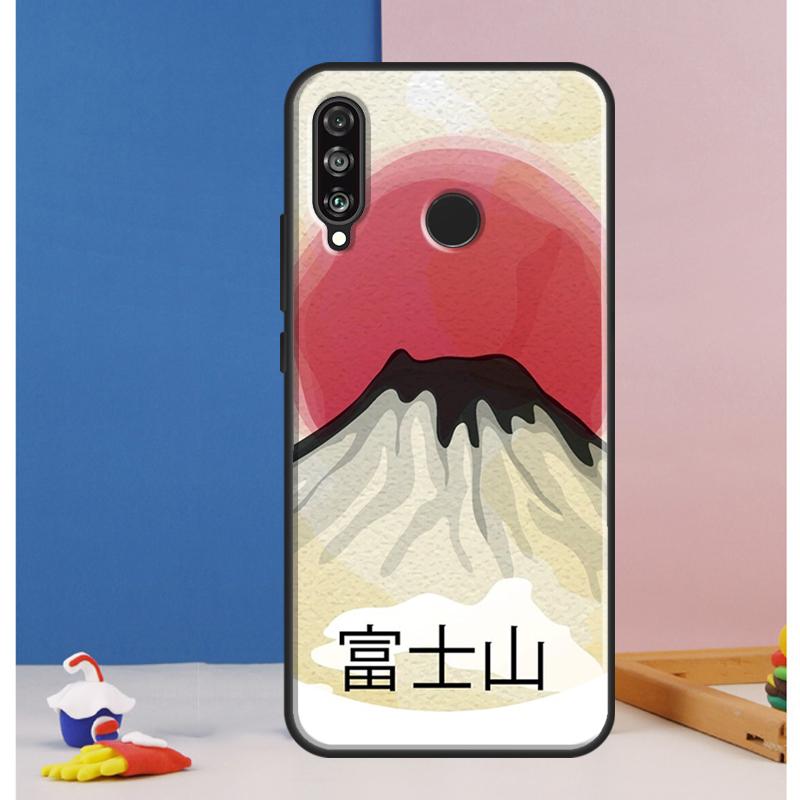 Japanese art Mount Fuji Case For Huawei Nova Y73 Y72 Y70 Y90 Y60 Y61 Y91 12s 12i 11i 8i 9 10 SE P30 P40 Lite P60 Pro