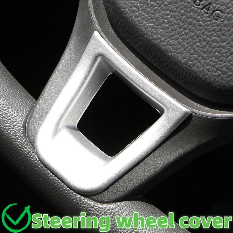 For Volkswagen VW Passat B8 Tiguan Golf 7 MK7 7.5 2013- ABS Car Steering Wheel Panel Decoration Cover Trim Sticker Acc.
